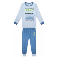 Chlapecké pyžamo - KUGO MP1341, světle modrá Barva: Modrá
