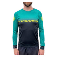 MONDRAKER-Enduro/Trail Jersey long, british racing green/black/yellow Zelená