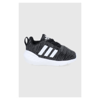 Dětské boty adidas Originals Swift Run 22 GW8184 černá barva