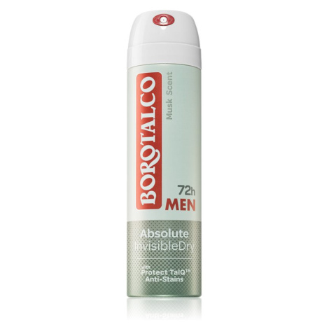 Borotalco MEN Invisible deodorant ve spreji 72h vůně Musk 150 ml