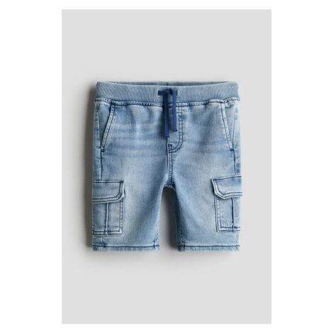 H & M - Cargo shorts - modrá H&M