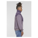 Urban Classics / Colour Block Polar Fleece Jacket purplenight/fadedpurple