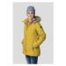 Hannah MAIRI Dámská zimní městská bunda, žlutá, velikost