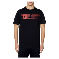 Tričko diesel t-just-e19 t-shirt černá