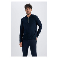 DEFACTO Slim Fit Polo Collar Pullover