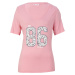 Bonprix JOHN BANER tričko s potiskem Barva: Růžová, Mezinárodní