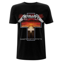 Tričko metal pánské Metallica - Master Of Puppets Cross - ROCK OFF - METTS07MB RTMTLTSBCRO