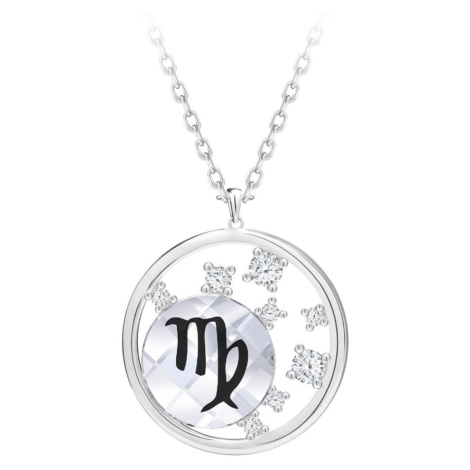 Preciosa Stříbrný náhrdelník s českým křišťálem Panna Sparkling Zodiac 6150 89 (řetízek, přívěse
