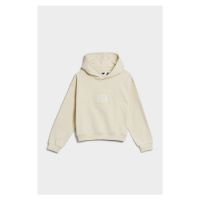 MIKINA GANT USA VOLUMINOUS HOODIE bílá