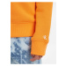 Oranžová klučičí mikina Calvin Klein Jeans