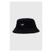 Bavlněná čepice Vans černá barva