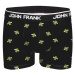 Pánské boxerky John Frank JFBD306 Černá