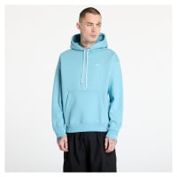 Mikina Nike Solo Swoosh Men's Fleece Pullover Hoodie Denim Turquoise/ White