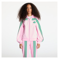 Mikina adidas Velour Track Top True Pink