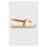 Espadrilky Karl Lagerfeld KAMINI DUO béžová barva, KL81160