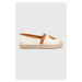 Espadrilky Karl Lagerfeld KAMINI DUO béžová barva, KL81160