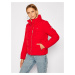Tommy Jeans dámská červená zimní bunda