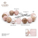 Gaura Pearls Náramek Jenny - sladkovodní perla, měsíční kámen, opál, růžový křemen 212-14B Barev
