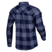 Willard NIKS Pánská flanelová košile, tmavě modrá, velikost