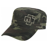 Rammstein Outline Logo Vojenská čepice maskáčová