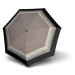 Béžový vzorovaný skládací mechanický dámský deštník Valona Doppler