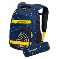 Meatfly Exile 5 Backpack, Birds Dark Navy