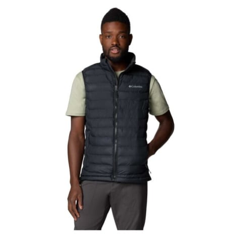 Columbia POWER LITE II VEST Pánská zimní vesta, černá, velikost