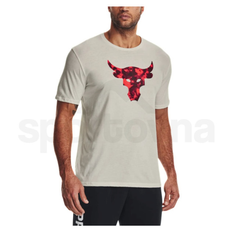 Tričko Under Armour Project Rock Brahma Bull SS M - bílá