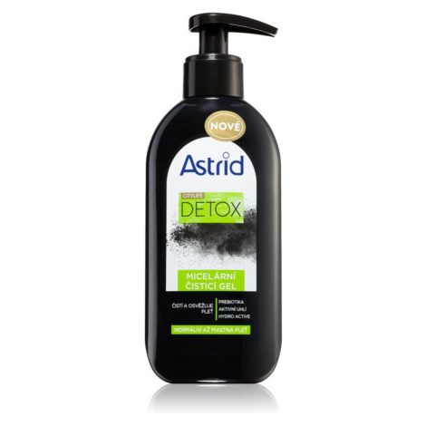 Astrid CITYLIFE Detox čisticí micelární gel pro normální až mastnou pleť 200 ml