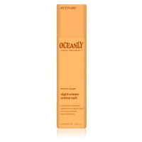 Attitude Oceanly Night Cream rozjasňující noční krém s vitaminem C 30 g