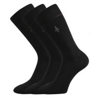 Lonka Mopak Pánské společenské ponožky - 3 páry BM000001175100100558 tmavě šedá