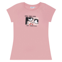 Dívčí tričko - WINKIKI WTG 11967, starorůžová/ 231 Barva: Růžová