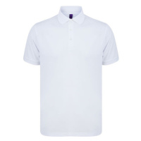 Henbury Pánské polo tričko H465 White