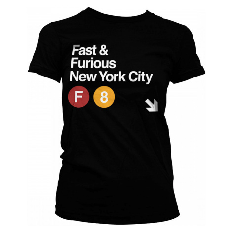 Fast &amp; Furious tričko, NYC Girly, dámské HYBRIS