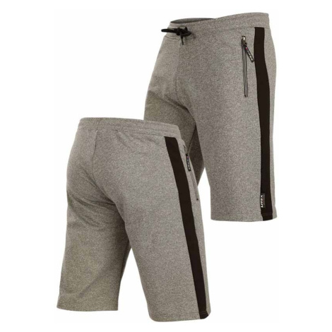 Litex Pánské sportovní kraťasy 5F230 tmavě šedé melé