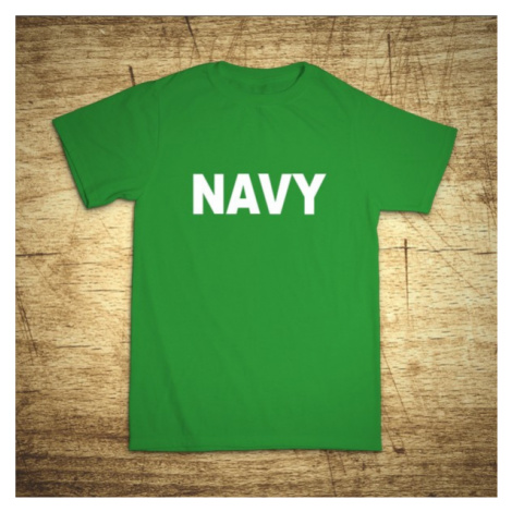 Tričko s motívom Navy BezvaTriko