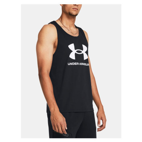 Černé tílko Under Armour UA SPORTSTYLE LOGO TANK