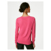 Růžový dámský basic svetr Marks & Spencer