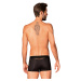 Pánské slipy Boldero boxer shorts black - Obsessive