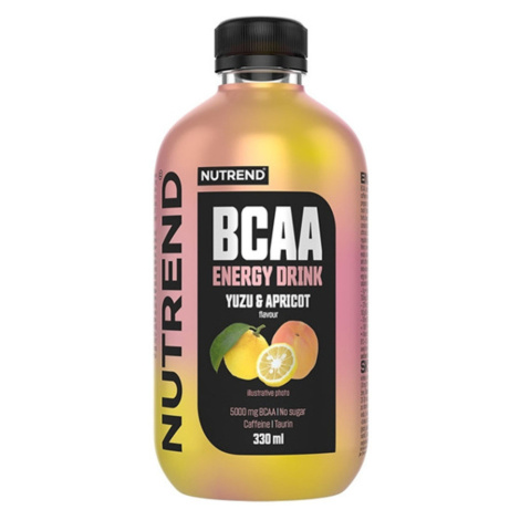 NUTREND BCAA energy drink yuzu a meruňka 330 ml