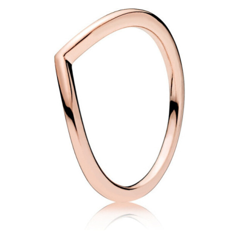 Pandora Minimalistický bronzový prsten