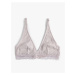 Koton Unpadded, Non-wired Bra with Lace