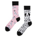 Veselé ponožky Dedoles Růžový dalmatýni (GMRS146) M