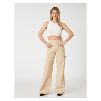 Koton Široké džíny s vysokým pasem