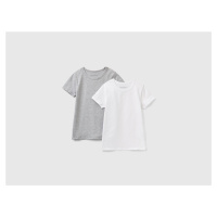 Benetton, Two Stretch Organic Cotton T-shirts