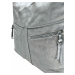 Velký světle šedý kabelko-batoh z eko kůže Crissie