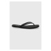Pantofle MICHAEL Michael Kors Jinx Flip Flop dámské, černá barva, na plochém podpatku