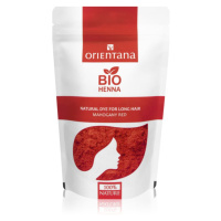 Orientana Bio Henna Long Hair pečující barva na vlasy odstín Mahogany Red 100 g