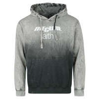 The Cure Faith Mikina s kapucí šedá