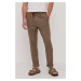 Kalhoty Polo Ralph Lauren pánské, hnědá barva, jednoduché
